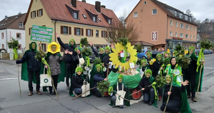 IGU/Die Grünen beim Faschingszug